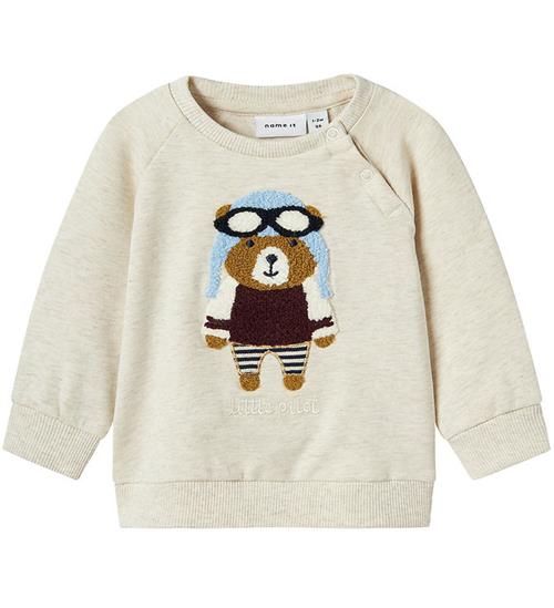 Name It Sweatshirt - NbmKiddy - Peyote Melange