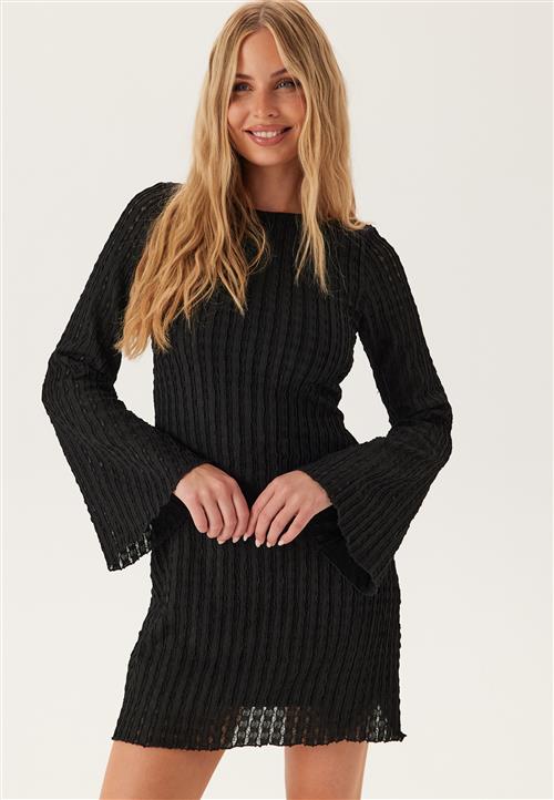 BUBBLEROOM Deep Back Short Structured Dress