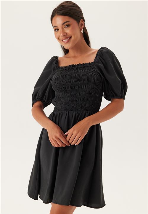 BUBBLEROOM Smock Short Modal Dress