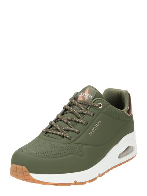 SKECHERS Sneaker low 'Uno'  bronze / khaki