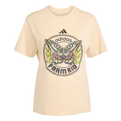 ADIDAS SPORTSWEAR Funktionsbluse 'Adidas x Farm'  chamois / blå / kiwi / sort