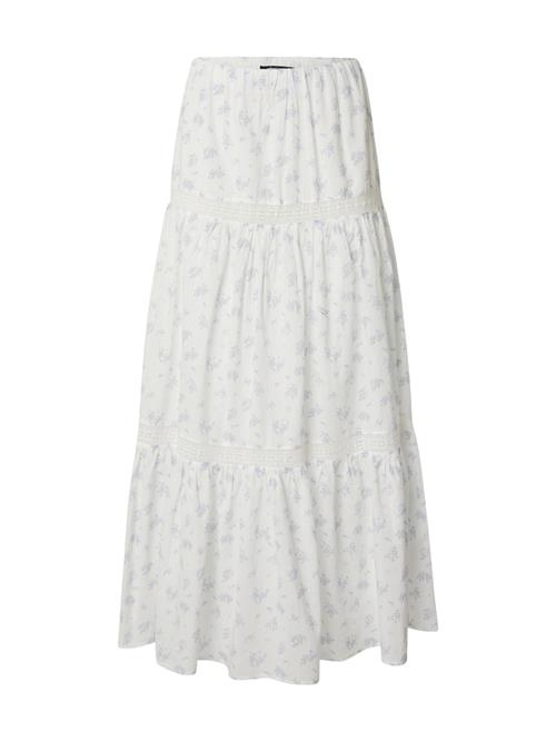 Gina Tricot Nederdel  safir / hvid