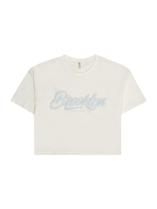 ONLY GIRLS Bluser & t-shirts 'KOGOLIVIA'  lyseblå / hvid