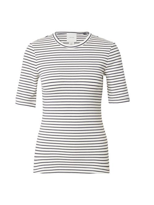 Calvin Klein Shirts  mørkeblå / hvid