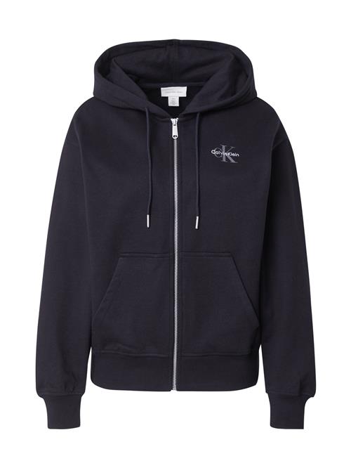Calvin Klein Jeans Sweatjakke  sort