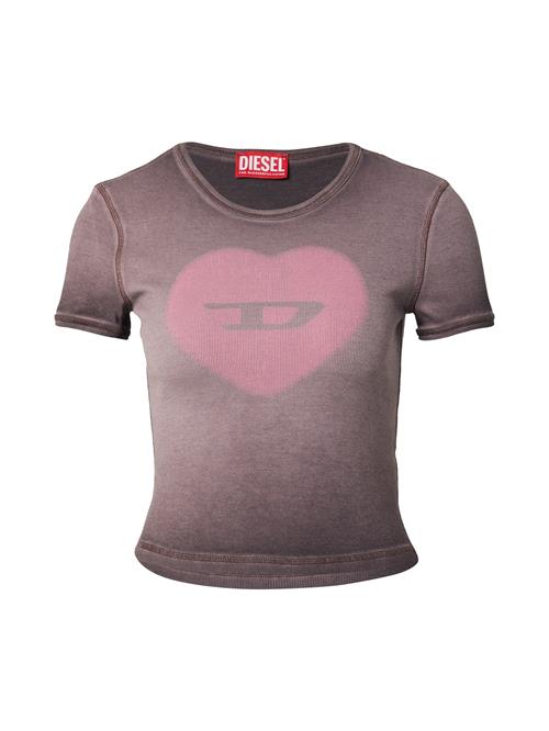 DIESEL Shirts 'ELE'  brun / pink