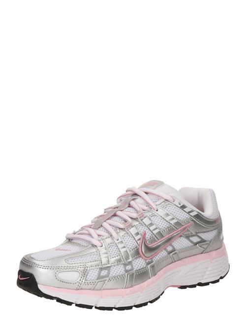 Nike Sportswear Sneaker low 'Nike P-6000'  lyserød / sølv / hvid