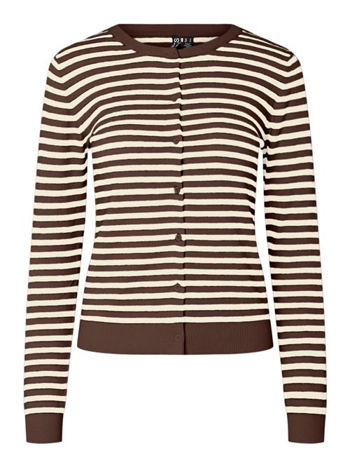 PIECES Cardigan 'PCNora'  brun / æggeskal