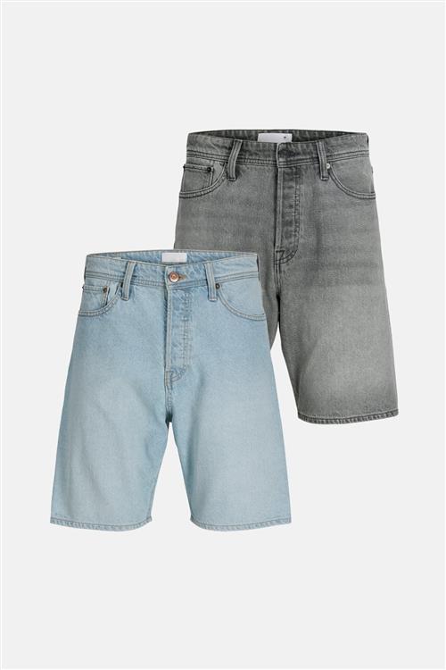 2 stk. Denim Shorts Loose – Pakketilbud - Default Title - TeeShoppen