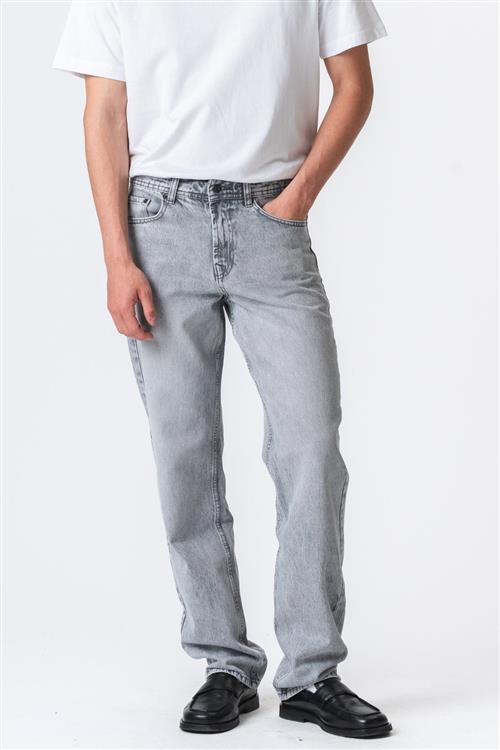 Relaxed Fit Jeans - Grey Denim - 31/34 - TeeShoppen