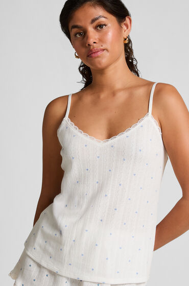 Hunkemöller Cami Lace top blå