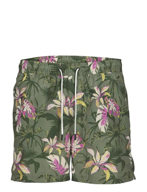 Jack & Jones Jpstfiji Jjswim Aop Originals Ly Jack & J S Green