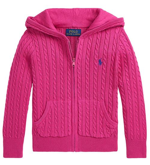 Se Polo Ralph Lauren Cardigan - Strik - Pink ved KidsWorld