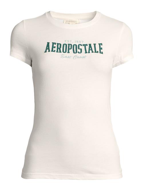 AÉROPOSTALE Shirts  ecru / lyseblå / smaragd