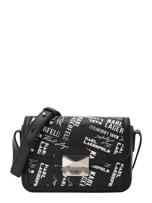 Karl Lagerfeld Skuldertaske  sort / hvid
