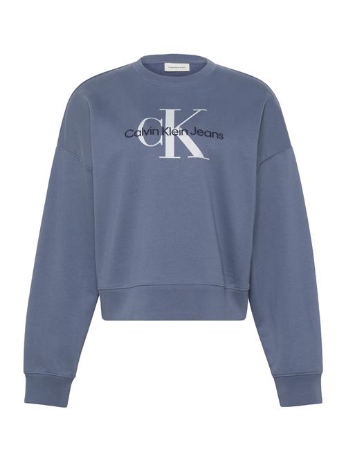 Calvin Klein Jeans Sweatshirt  marin / gul / hvid