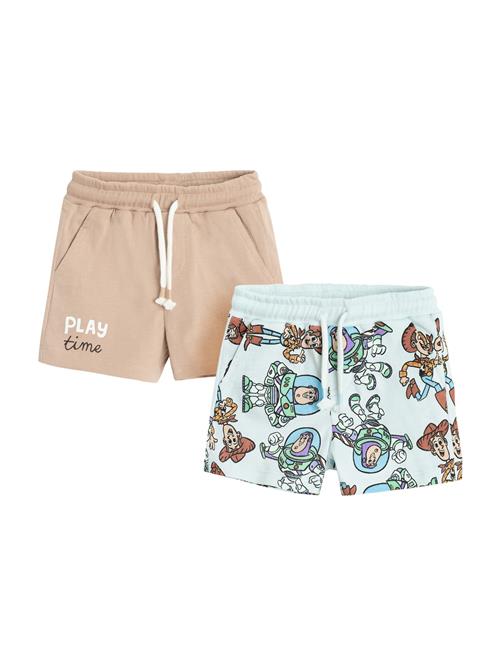 Cool Club Bukser  beige / pastelblå / brun / mint
