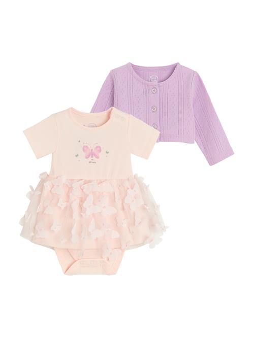 Cool Club Sæt  pastelgrøn / lavendel / pink / rosé