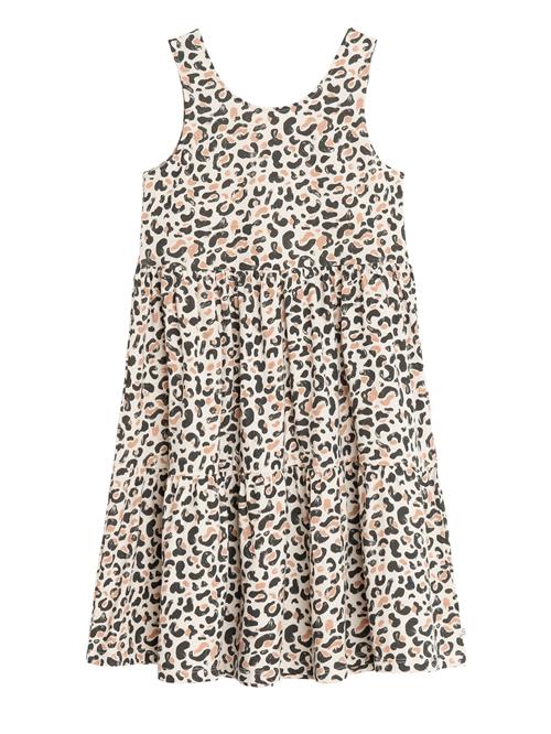 Cool Club Kjole  beige / ecru / choko