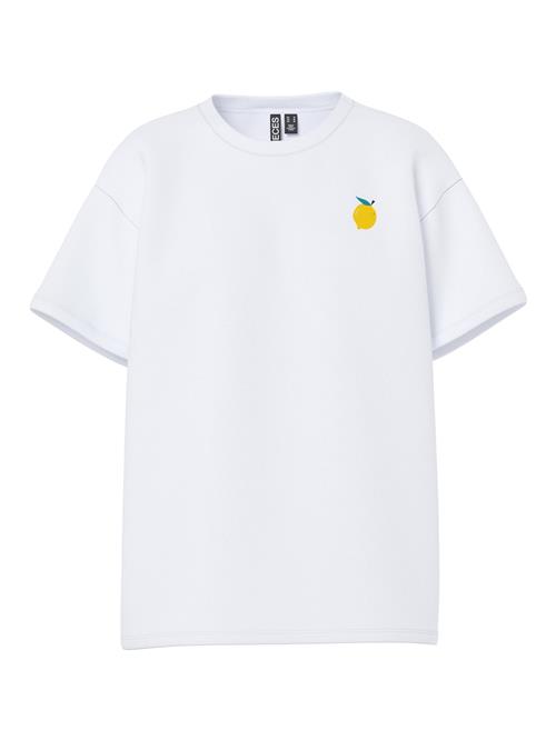 PIECES Shirts 'PCAlifi'  gul / petroleum / lyserød / hvid
