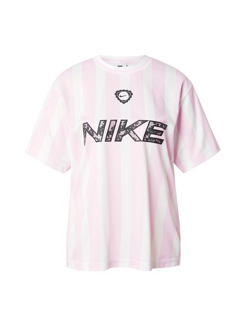 Nike Sportswear Shirts  lyserød / sort / hvid