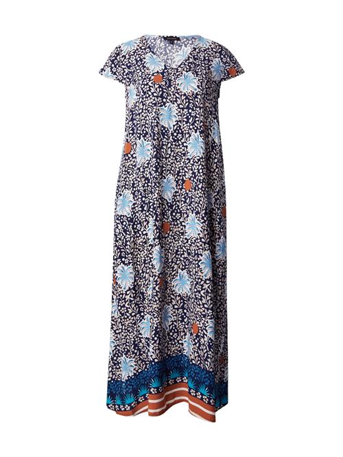MORE & MORE Sommerkjole  creme / navy / cognac / hvid