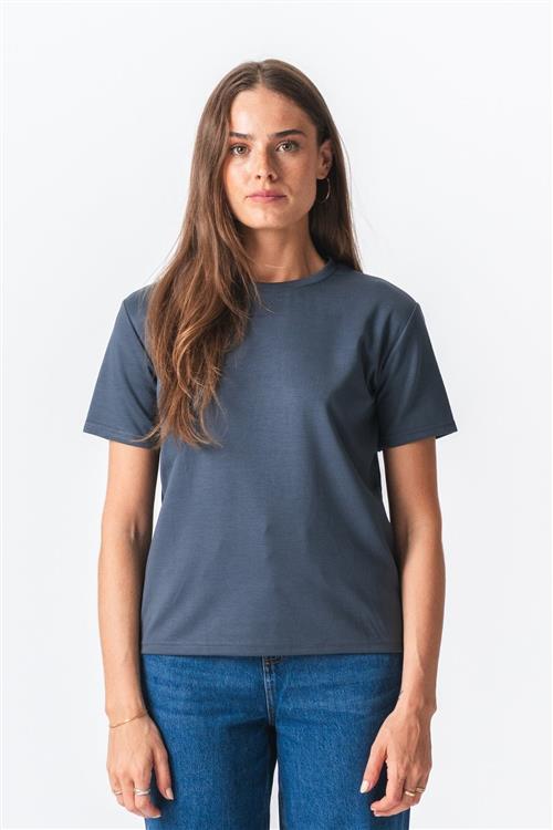 Leah Loose T-shirt - Grå - XL - TeeShoppen