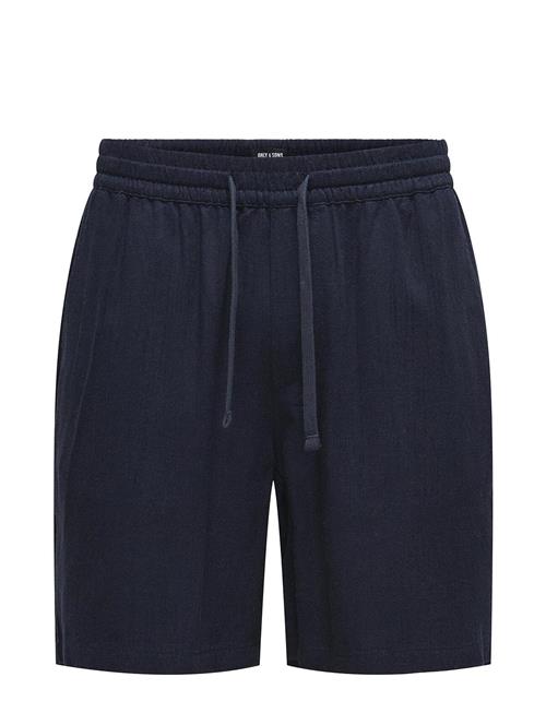 Onstel Visc Lin Shorts 0075 Cs ONLY & SONS Navy