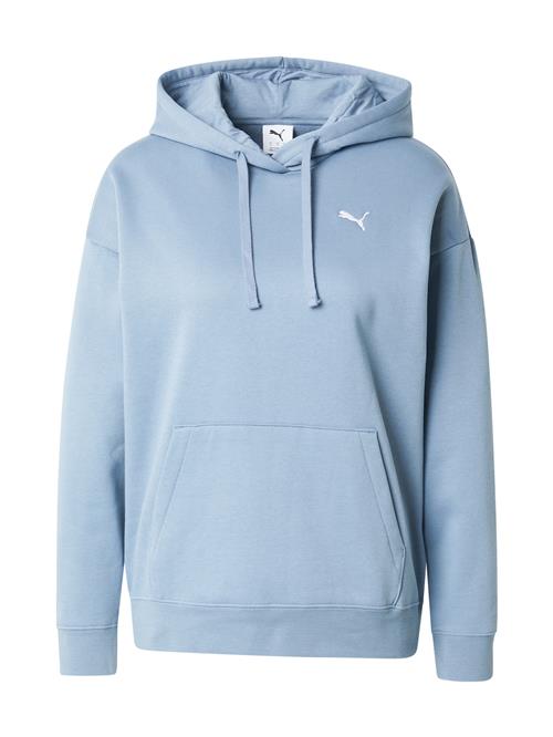 PUMA Sportsweatshirt 'ESS'  dueblå / hvid