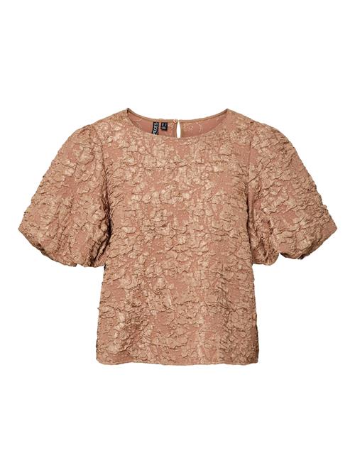 PIECES Bluse 'GRETCHEN'  lysebrun