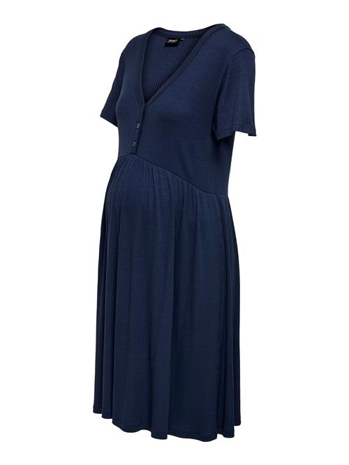 Only Maternity Kjole 'CAMONI'  navy
