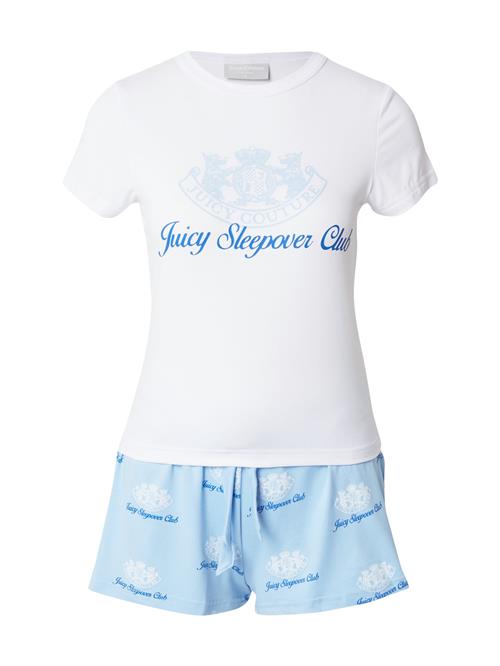 Juicy Couture Shorty 'SLEEPOVER CLUB'  blå / lyseblå / hvid
