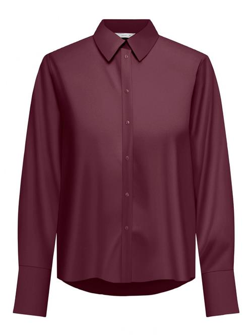 ONLY Bluse 'ONLBerit'  vinrød