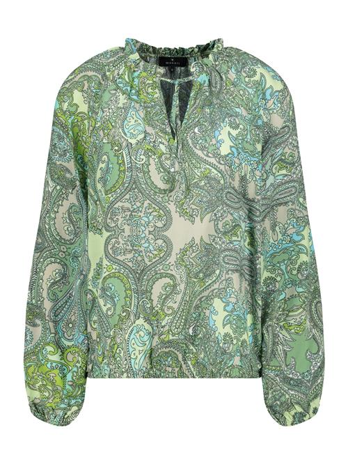 monari Bluse  blå / grøn / kiwi / pastelgrøn