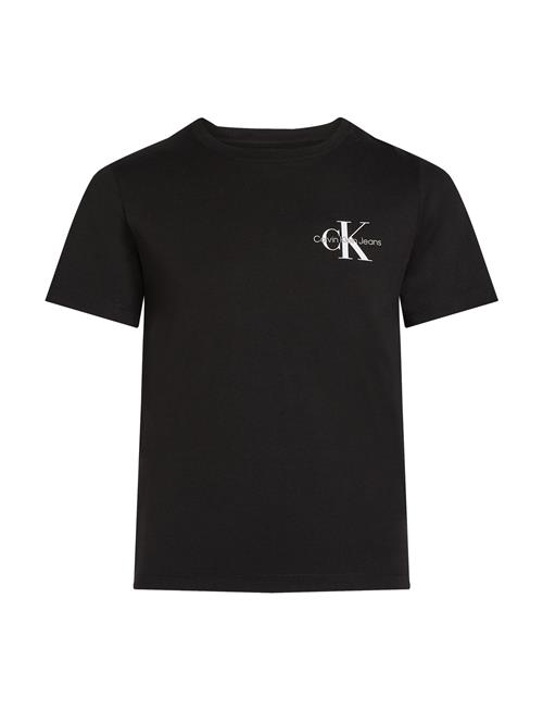 Chest Monologo Ss T-Shirt Calvin Klein Black