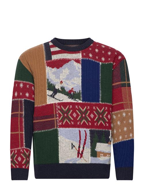 Se Patchworked C-Neck GANT Patterned ved Booztlet
