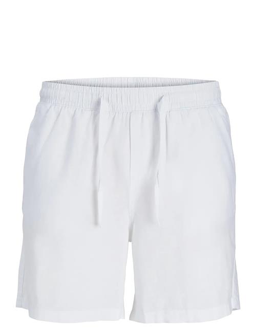 Jack & Jones Jpstjaiden Summer Linen Blend Short Sn Jack & J S White