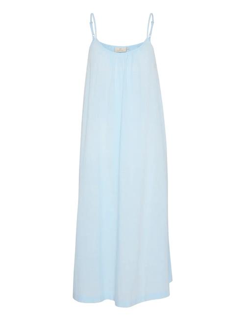 Kapauline Strap Dress Kaffe Blue