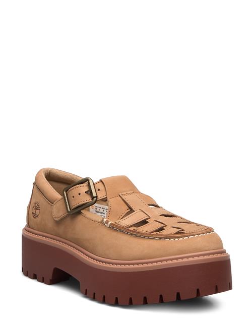 Buckle Shoe Timberland Beige