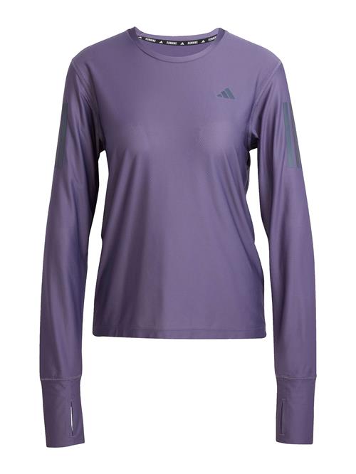 ADIDAS PERFORMANCE Funktionsbluse 'Own The Run'  violetblå / brombær