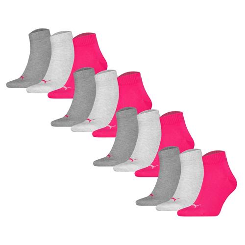 PUMA Sokker  grå / pink / hvid