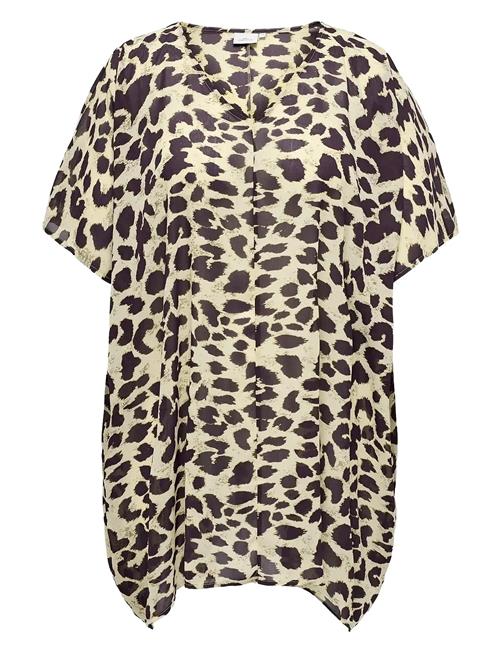 Carbarbora Life 7/8 Kaftan Aop ONLY Carmakoma Cream