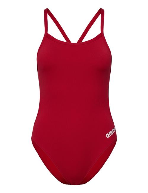 Women's Team Swimsuit Challenge Solid Arena Red