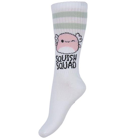 Name It Strømper - NkfMomsa - Squishmallows - Bright White/AQUA