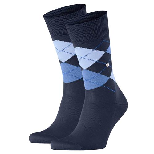 BURLINGTON Sokker 'Manchester'  blå / navy / lyseblå