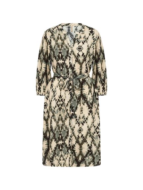 Soyaconcept Blusekjole ' SC-PONTIDA 3 '  beige / grøn