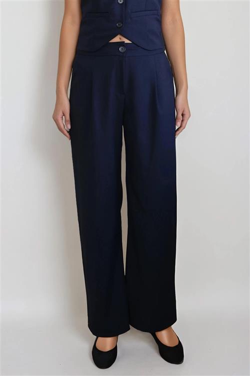 Natalie Pants - Navy - 2XL - TeeShoppen