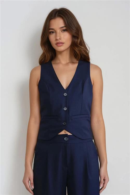Natalie Vest - Navy - XL - TeeShoppen