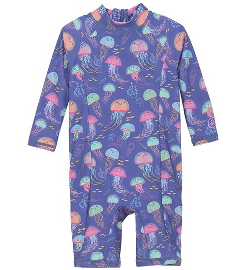 Color Kids Badeheldragt - UV60 - AOP - Marlin