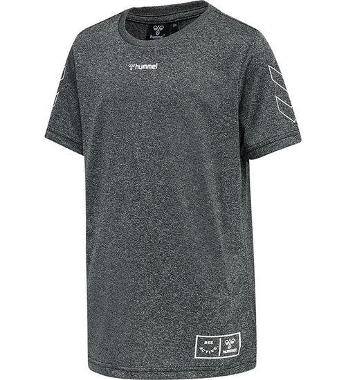 Hummel T-shirt - hmlMISTRAL - Gråmeleret